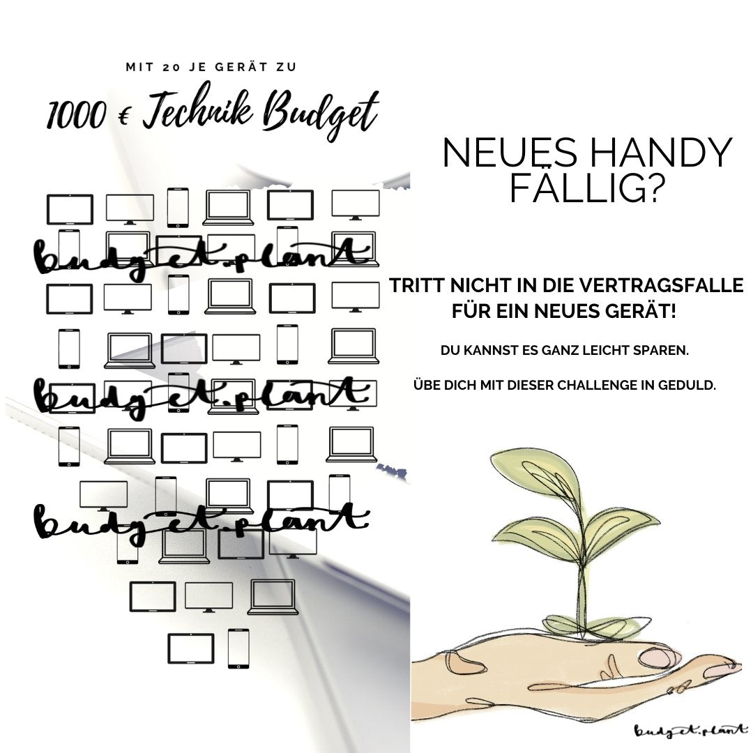 1000 Euro Technik Challenge - budgetplant