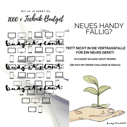 1000 Euro Technik Challenge - budgetplant